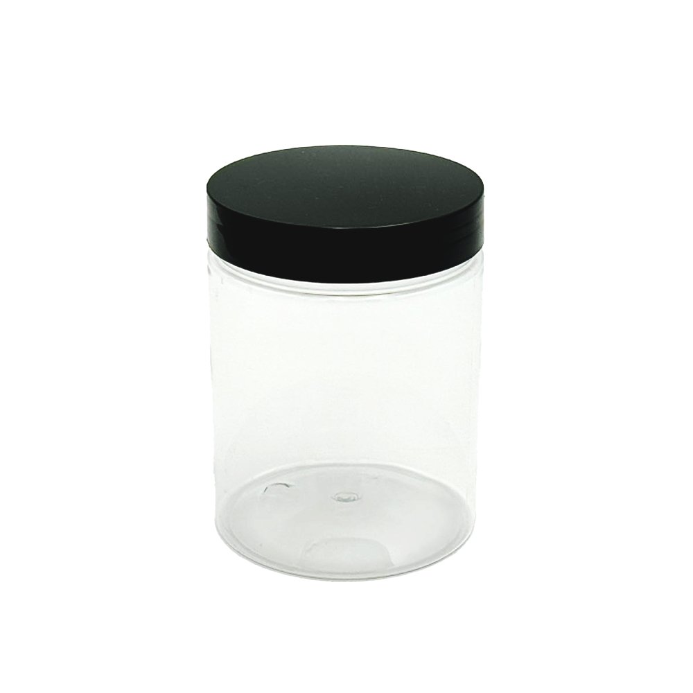 600mL/89mm Neck Straight Sided Plastic Jar - TEM IMPORTS™