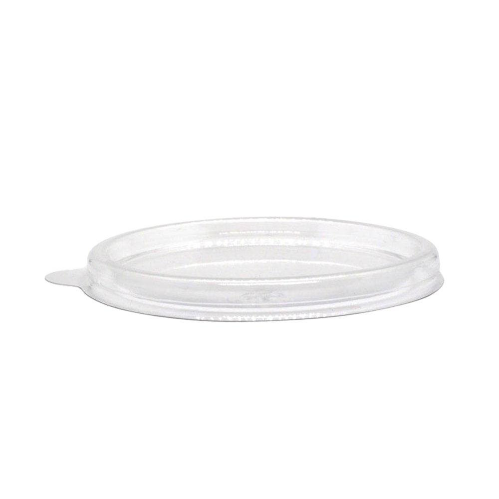 60mL Clear PET Sauce BioCup Lid - 1000pcs/Ctn - TEM IMPORTS™