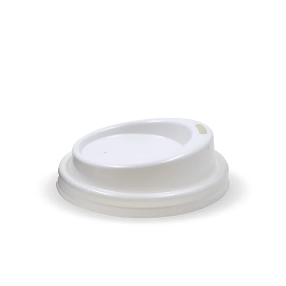 63mm / 4oz White PS Sipper BioCup Lid - 1000pcs/Ctn - TEM IMPORTS™