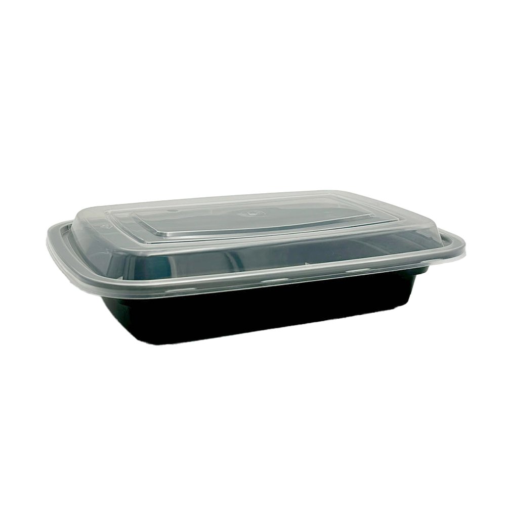 650mL Premium Rectangular Black Container Base - TEM IMPORTS™