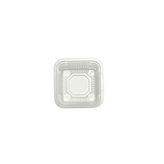 Food-Grade Plastic Mooncake Trays Matt Clear - 65x65