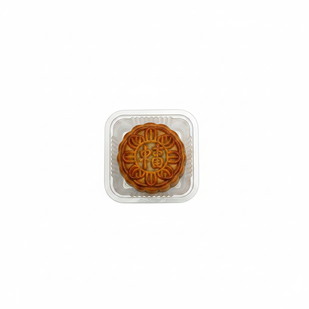 Food-Grade Plastic Mooncake Trays Matt Clear - 65x65