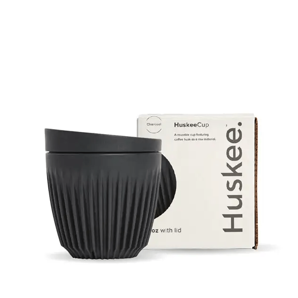 6oz Charcoal HuskeeCup & Lid - TEM IMPORTS™