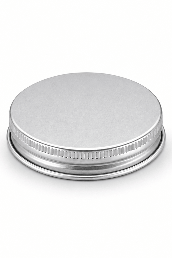 700mL Clear Plastic Jar – 83mm Neck, Straight-Sided with Metal Lid - TEM IMPORTS™