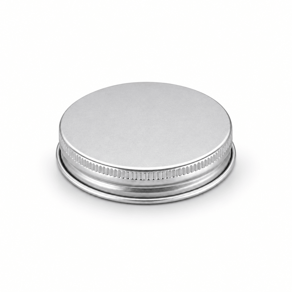 700mL Clear Plastic Jar – 83mm Neck, Straight-Sided with Metal Lid - TEM IMPORTS™