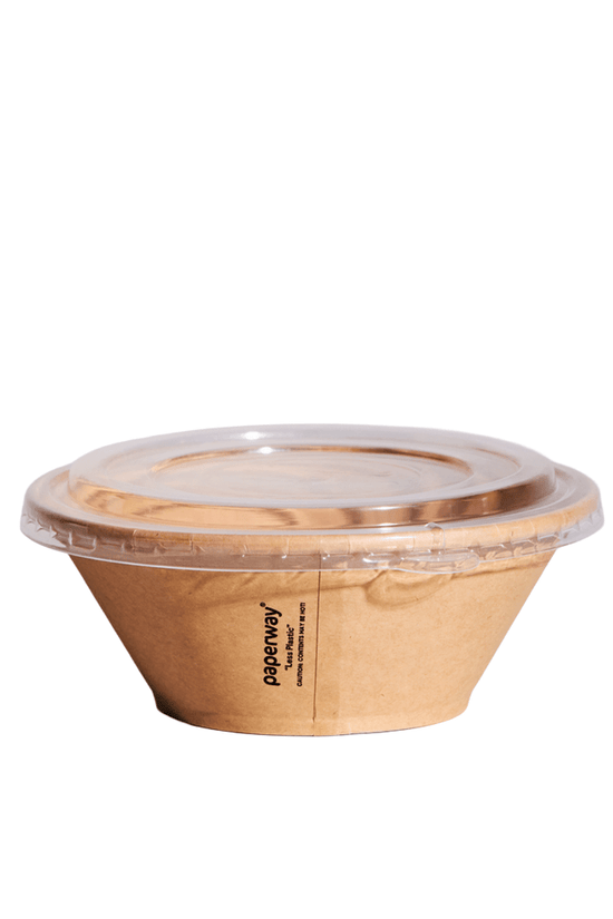 700mL Deluxa Kraft Paper Bowl - 300/CTN - TEM IMPORTS™