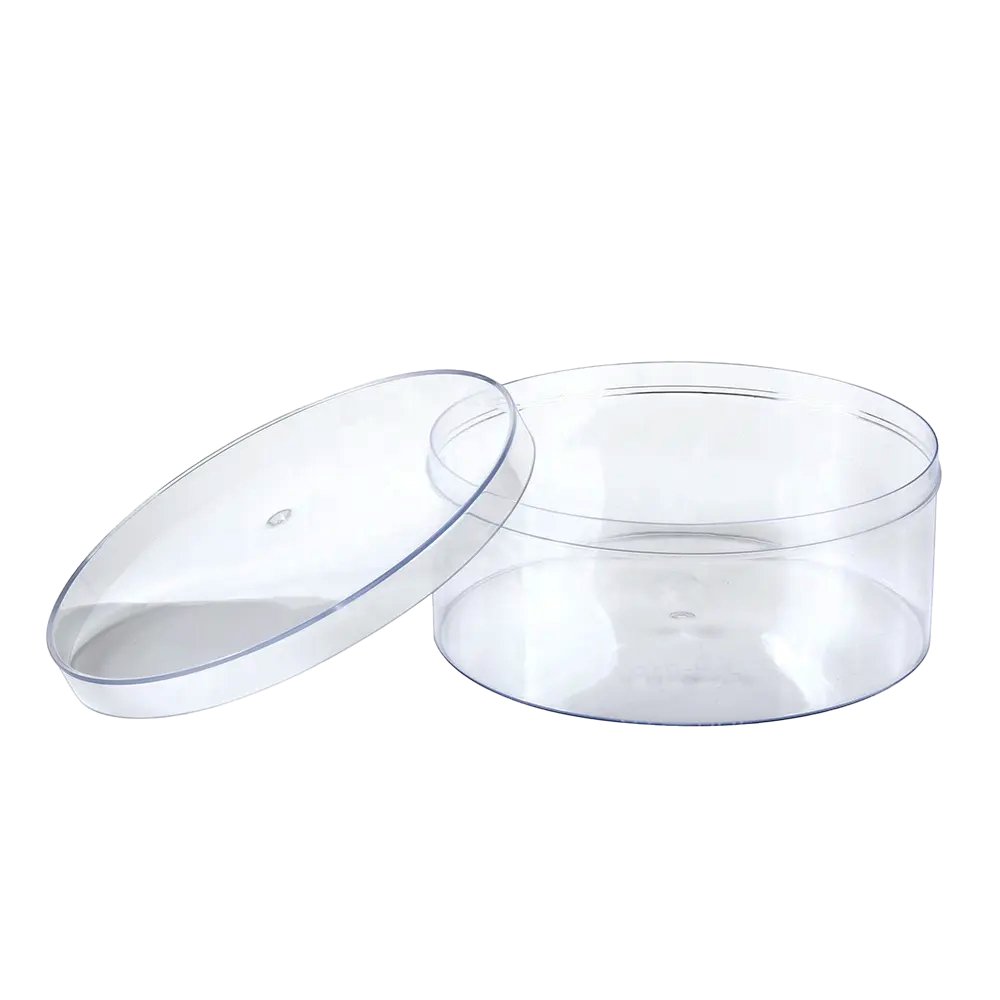 730mL Clear Round Container With Hard Lid - TEM IMPORTS™