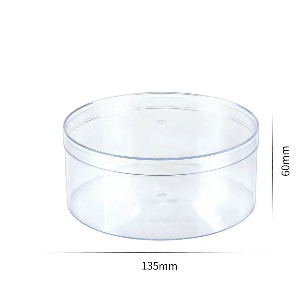 730mL Clear Round Container With Hard Lid - TEM IMPORTS™