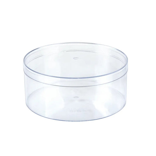 730mL Clear Round Container With Hard Lid - TEM IMPORTS™