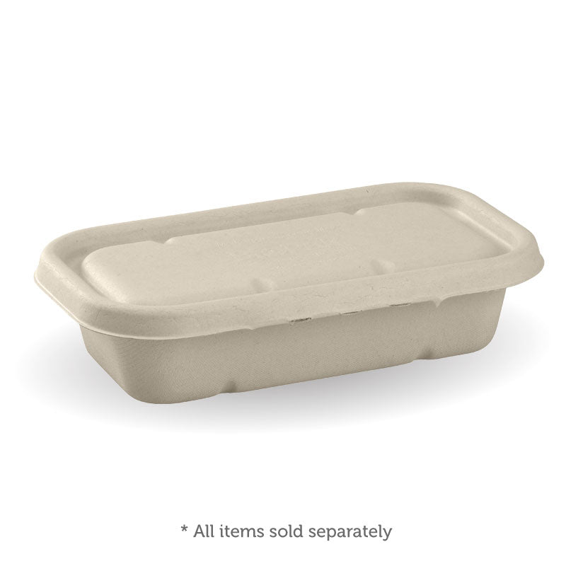 750 & 1000mL Natural Plant Fibre Takeaway Lid - 500pcs/Ctn - TEM IMPORTS™