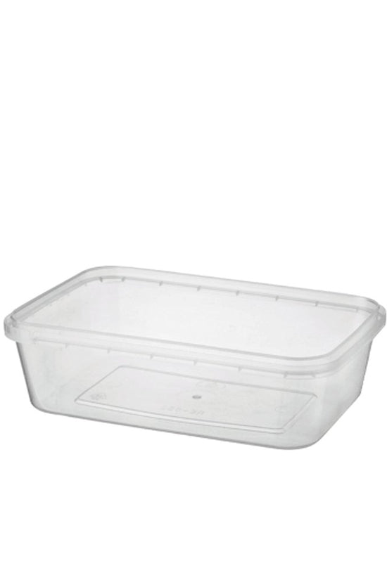 750mL Locksafe® Rectangular Tamper Evident Container Base - TEM IMPORTS™
