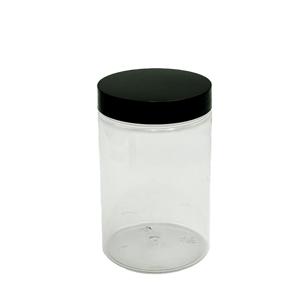 750mL/89mm Neck Straight Sided Plastic Jar - TEM IMPORTS™