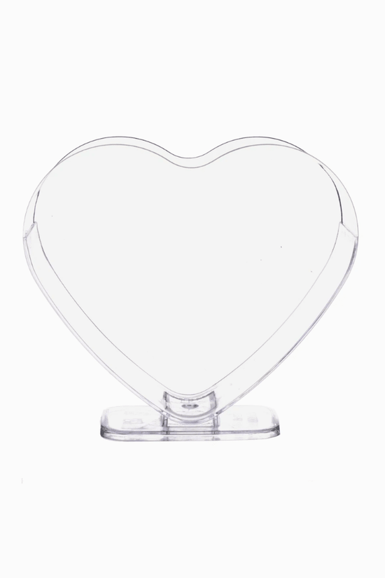 75mL Clear Heart-Shaped Mini Dessert Bowl - TEM IMPORTS™