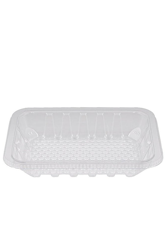 7x5" Clear LiquiLock RPET Produce / Meat Tray - 660/CTN