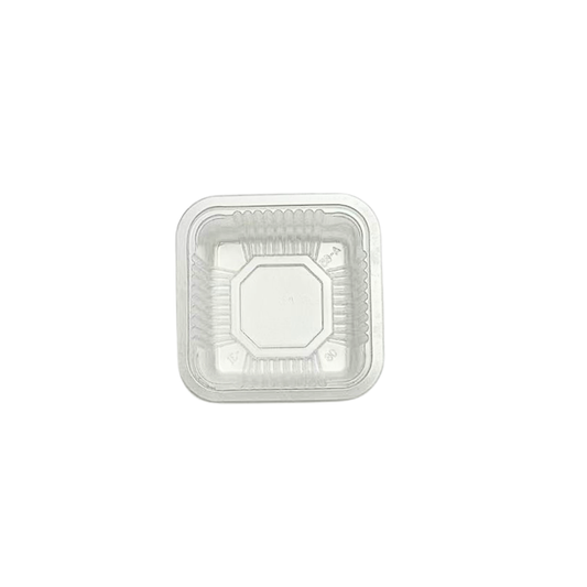 Food-Grade Plastic Mooncake Trays Matt Clear - 80x80