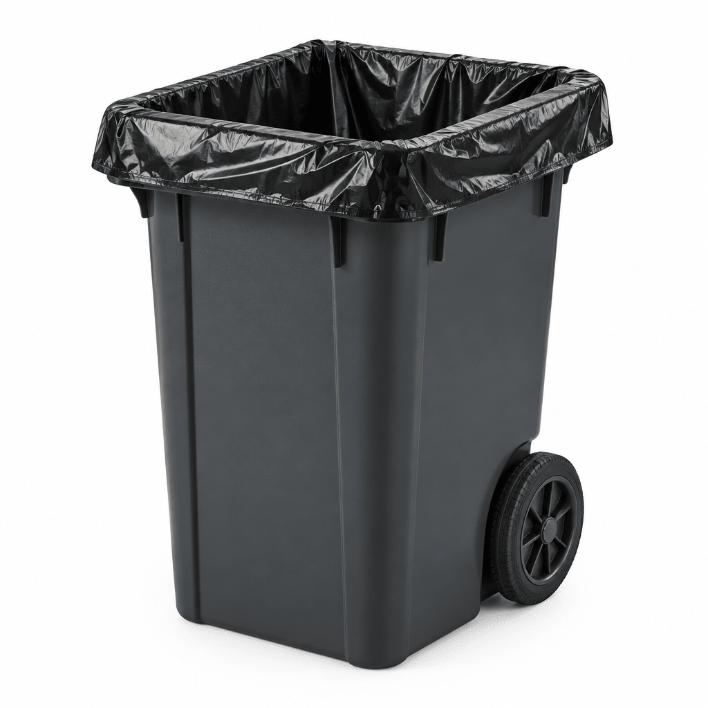 82L Extra Heavy-Duty LDPE Star-Sealed Bin Liners (Carton of 200) - TEM IMPORTS™