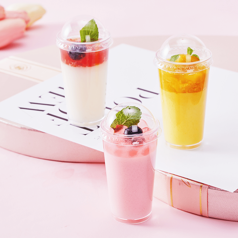 85mL Clear Mini Tall Round Dessert Cup - TEM IMPORTS™