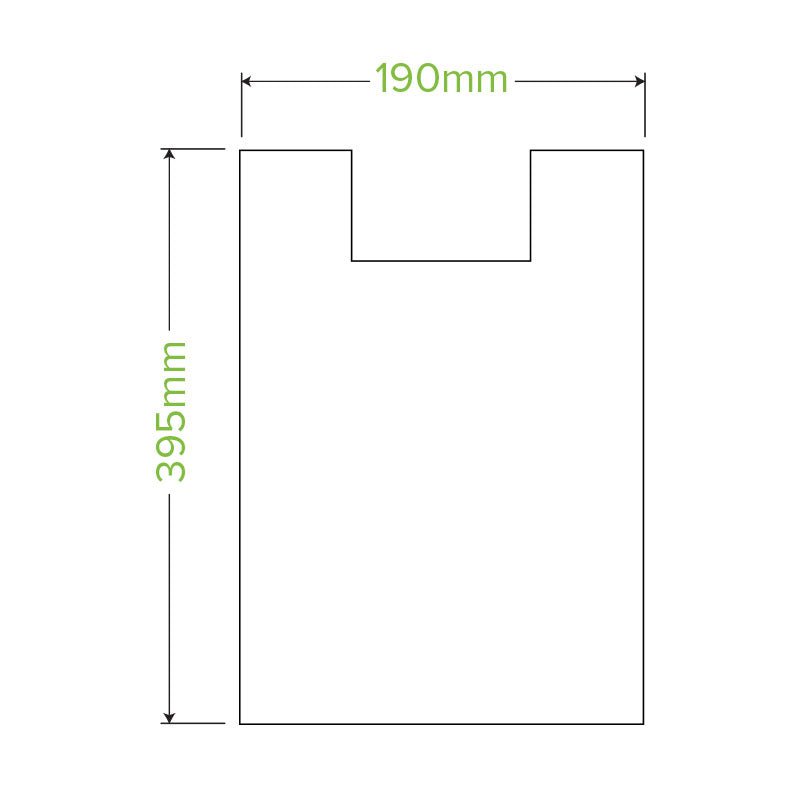 8L Bioplastic Bags With Handle - 2000/CTN - TEM IMPORTS™