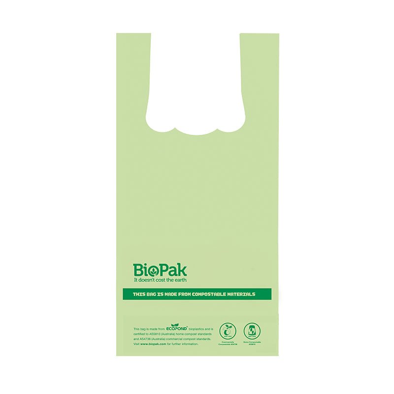 8L Bioplastic Bags With Handle - 2000/CTN - TEM IMPORTS™