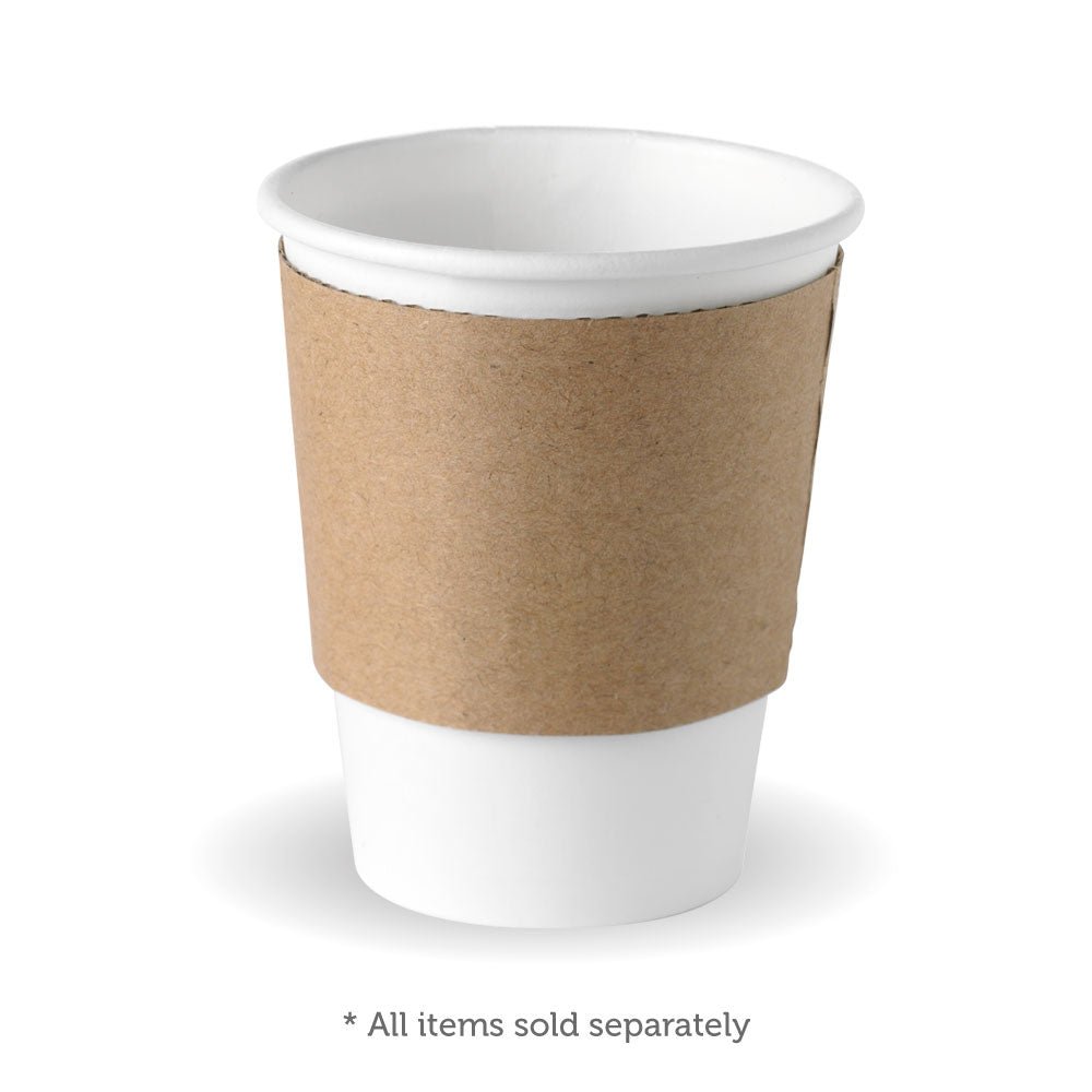 8oz (80mm) Paper Cup Sleeve - 1000/CTN - TEM IMPORTS™