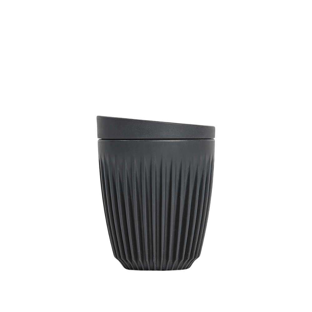 8oz Charcoal HuskeeCup & Lid - TEM IMPORTS™