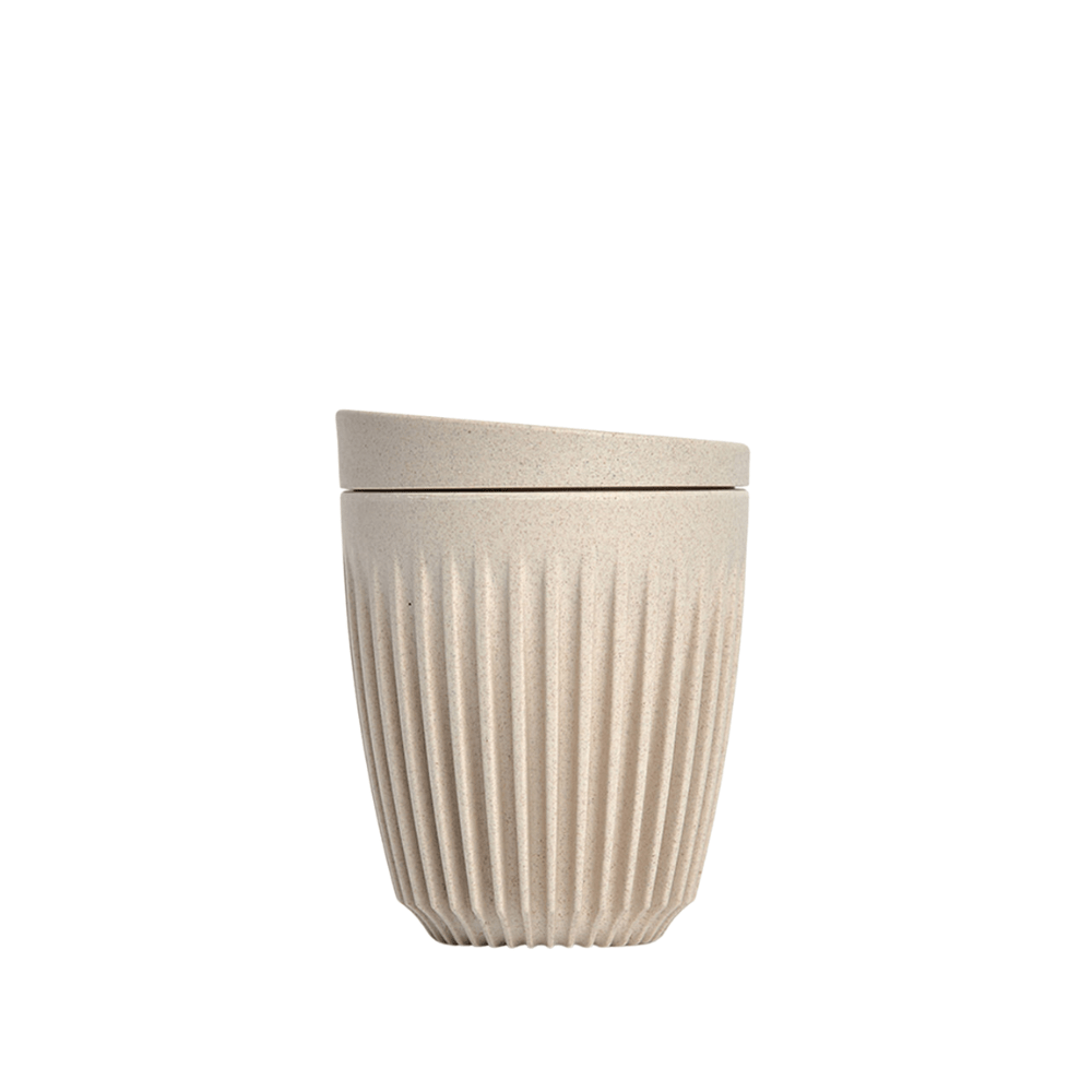 8oz Natural HuskeeCup & Lid - TEM IMPORTS™