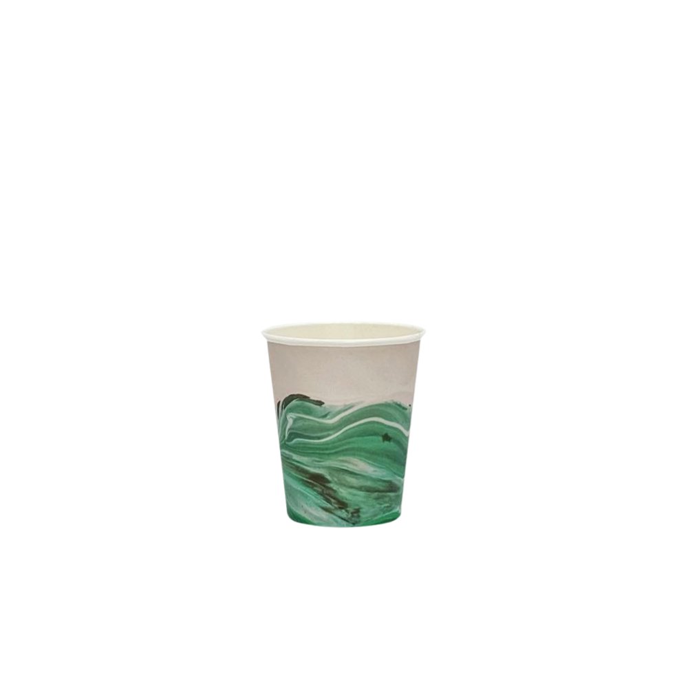 8oz/237mL Aqueous Coated SW (D/80mm) Paper Cup - Australia's Wonder - TEM IMPORTS™