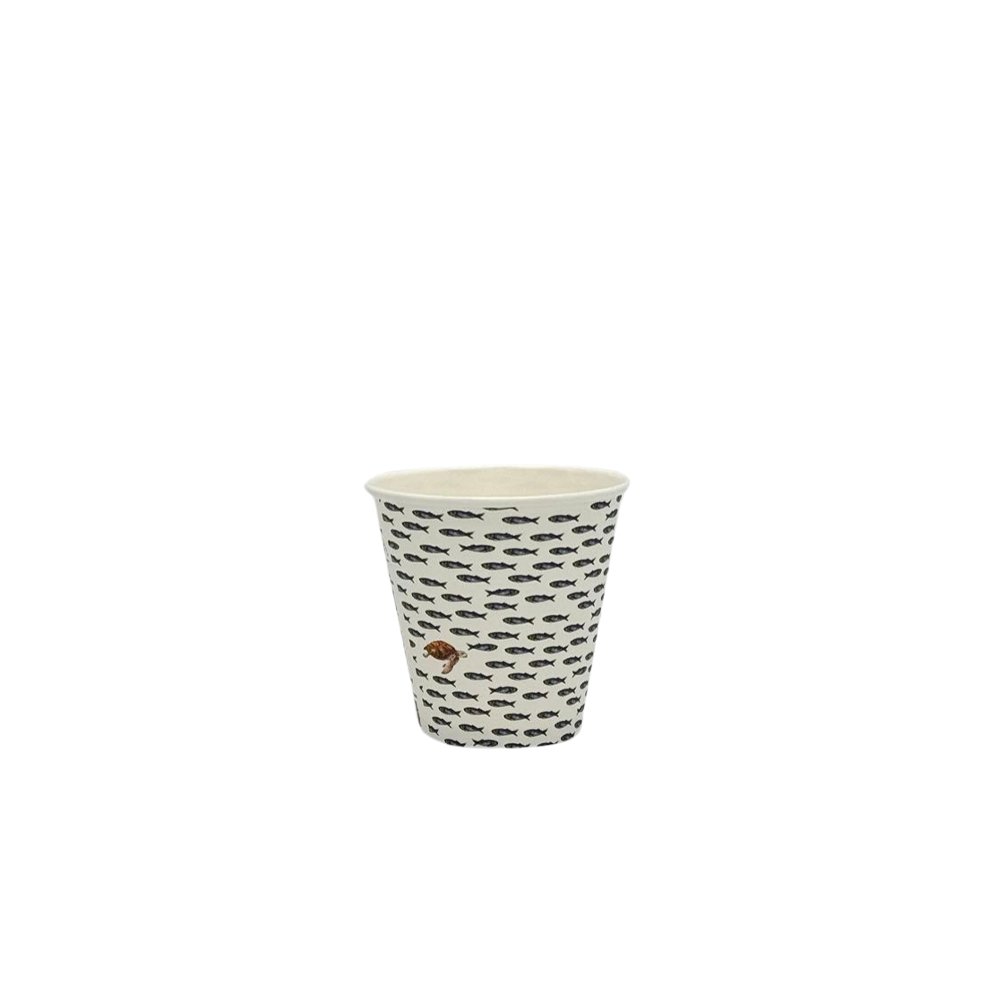 8oz/237mL Aqueous Coated SW (D/90mm) Paper Cup - Australia's Wonder - TEM IMPORTS™