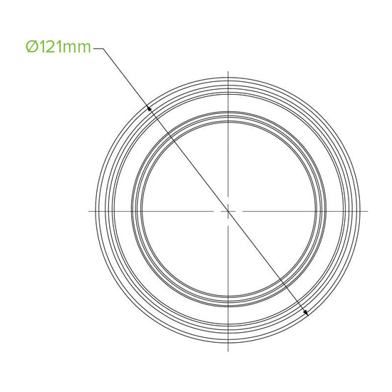 8oz/240mL Clear BioBowl - 500pcs/Ctn - TEM IMPORTS™