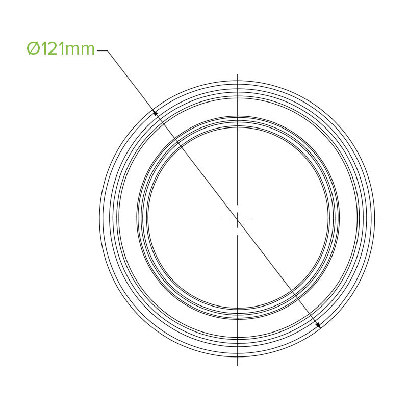 8oz/240mL Clear BioBowl - 500pcs/Ctn - TEM IMPORTS™