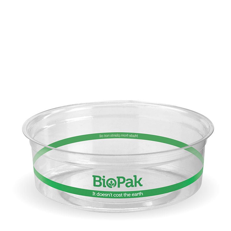 8oz/240mL Clear BioBowl - 500pcs/Ctn - TEM IMPORTS™