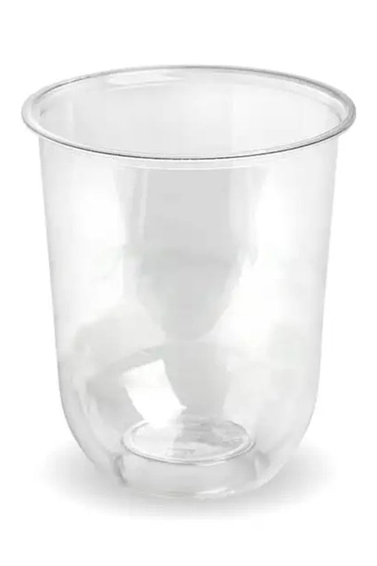 8oz/250mL Clear (76mm) PET Unbranded Tumbler Biocup - 1000/CTN - TEM IMPORTS™