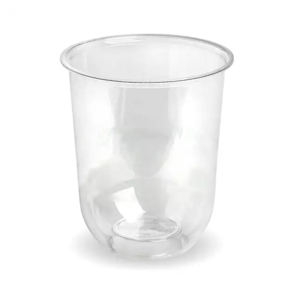 8oz/250mL Clear (76mm) PET Unbranded Tumbler Biocup - 1000/CTN - TEM IMPORTS™