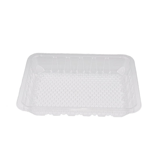 8x7" Clear LiquiLock RPET Produce / Meat Tray - 540/CTN