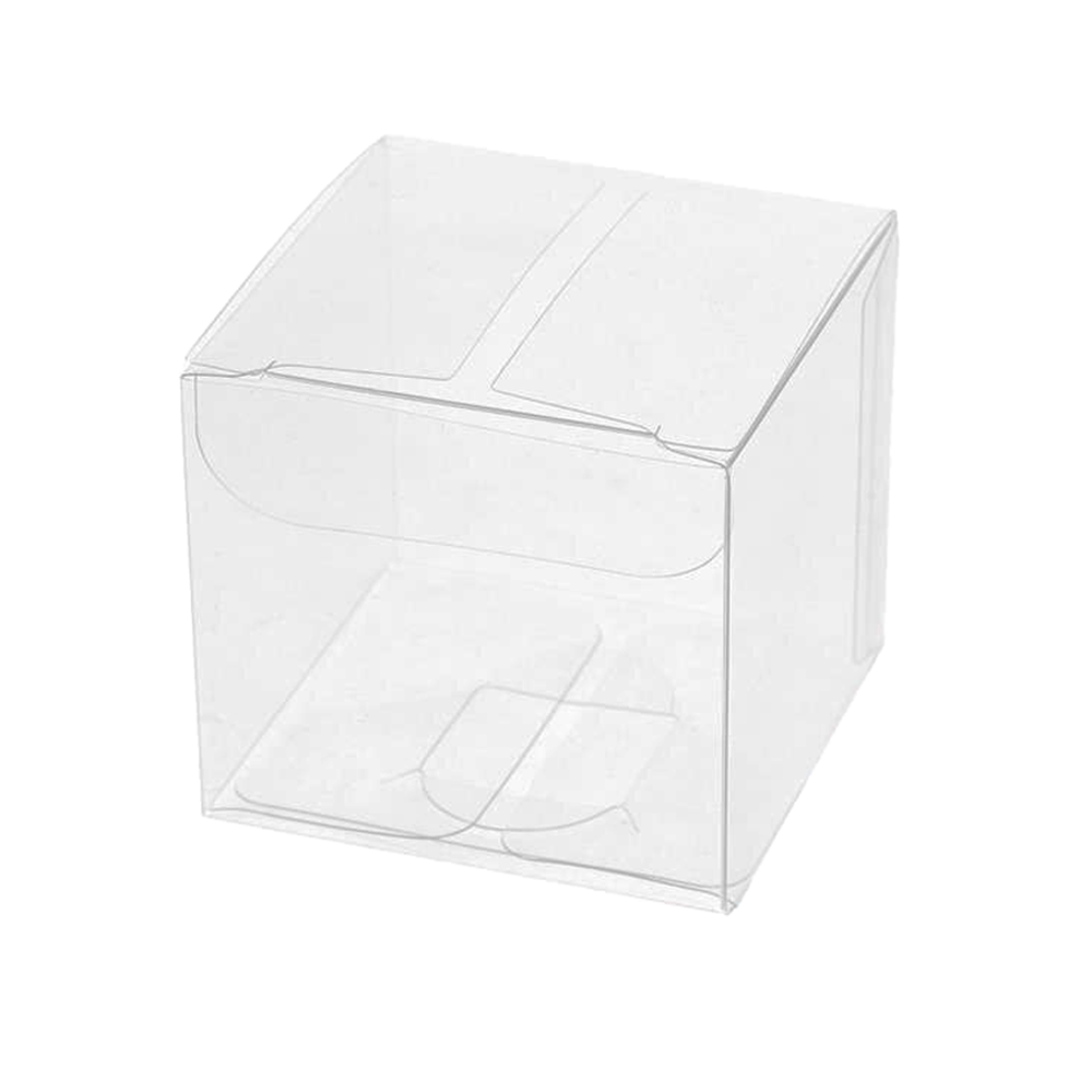 90x90mm Clear PVC Cube Box - TEM IMPORTS™