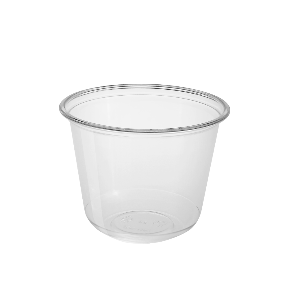9oz/250mL (D/90mm) PET U - Shape Cup - TEM IMPORTS™
