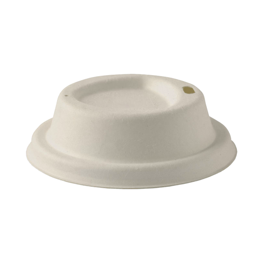 Natural Sugarcane (D/80mm) Coffee Cup Lid  - 1000/CTN