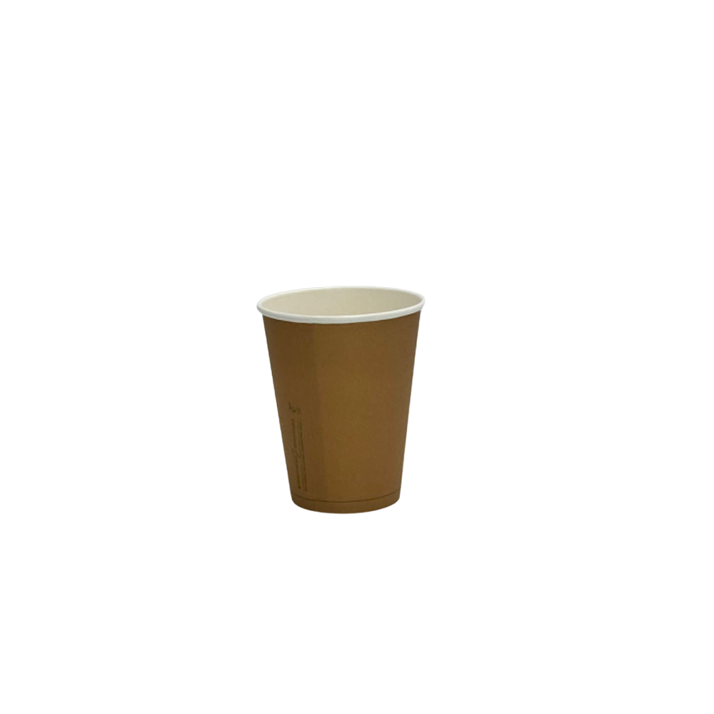 12oz/355mL PLA Coated SW (D/90mm) Paper Cup Kraft