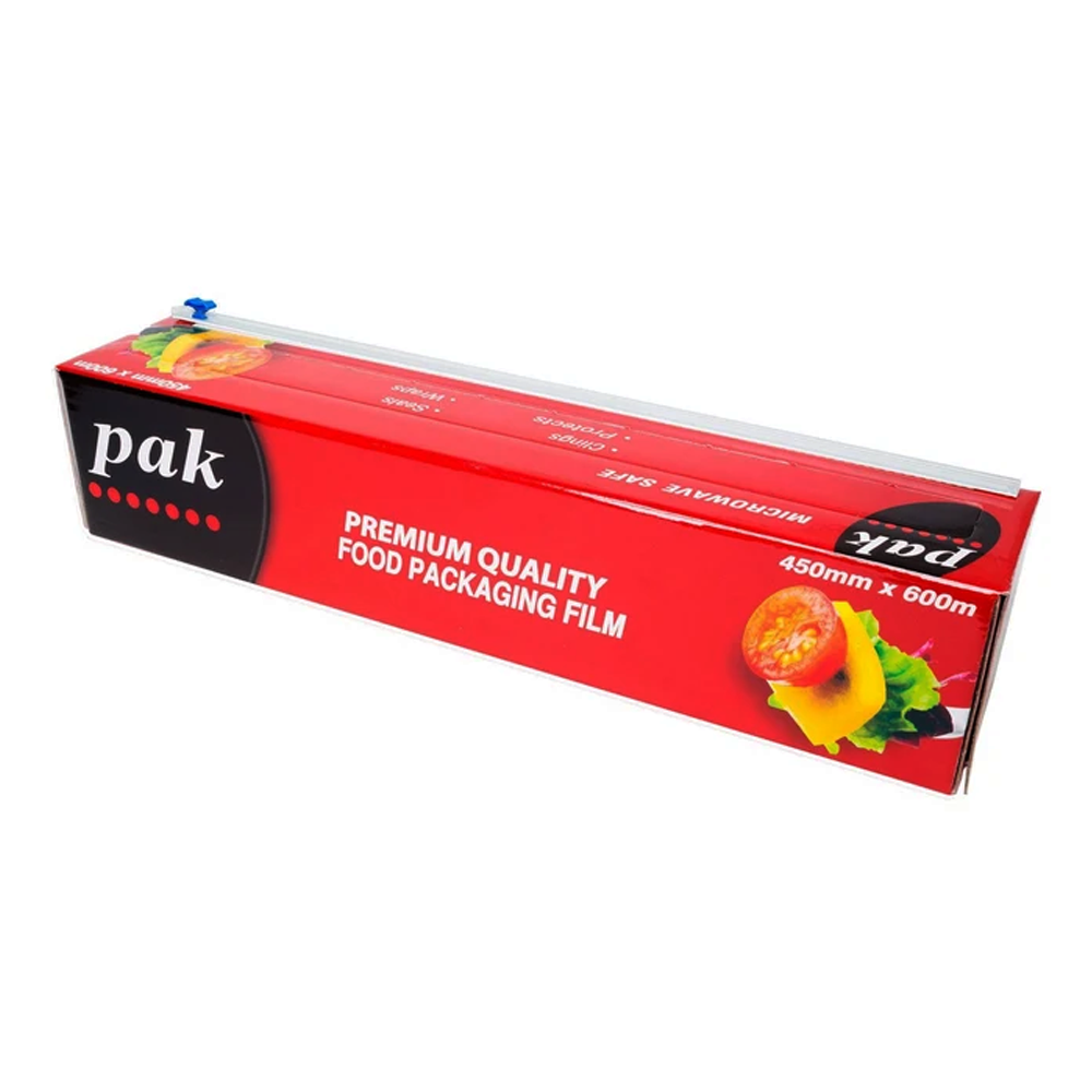 PlusPak All Purpose Food Cling Wrap - 45cm x 600m
