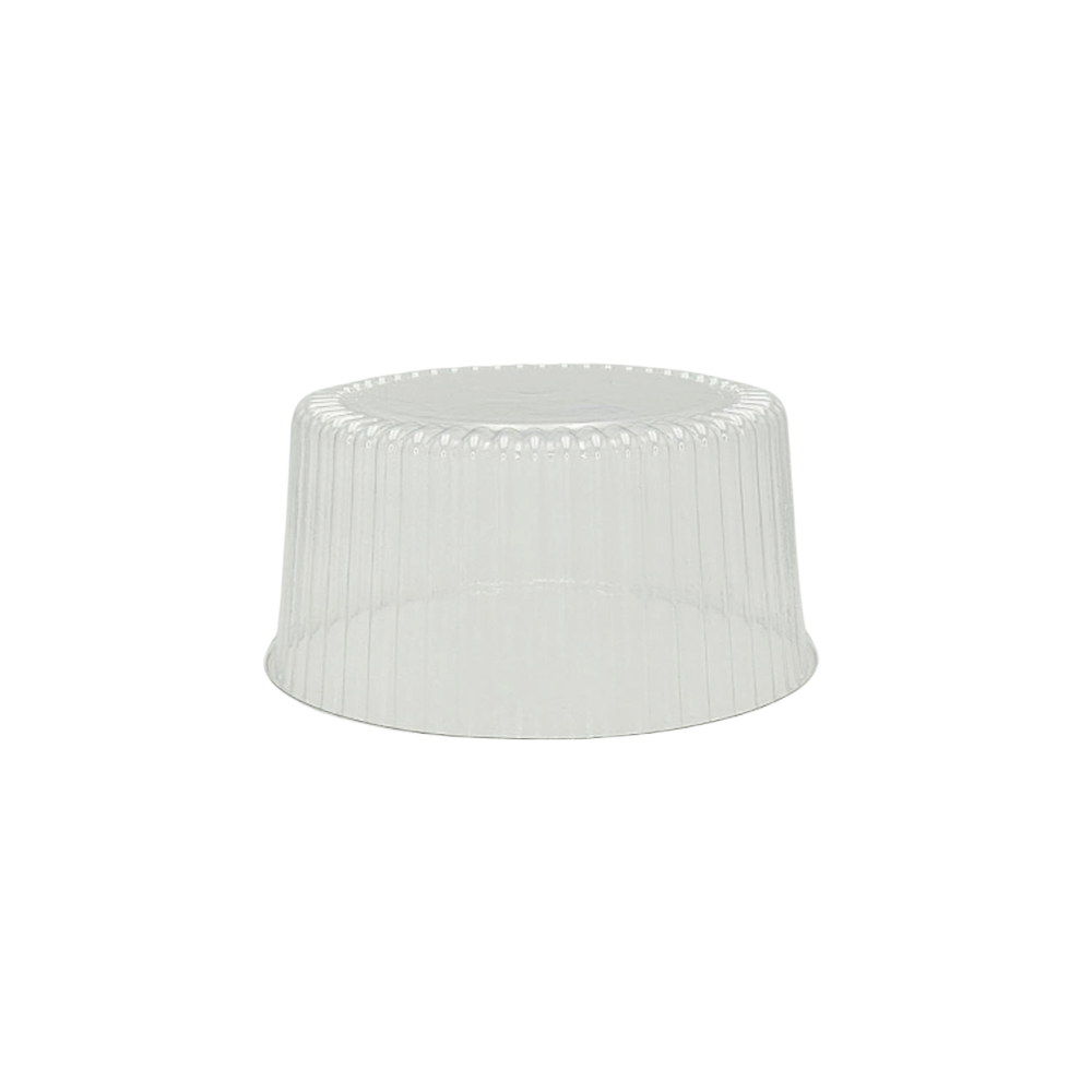 Hộp đựng bánh lớn Clearview Dome có nắp - Đế màu đen