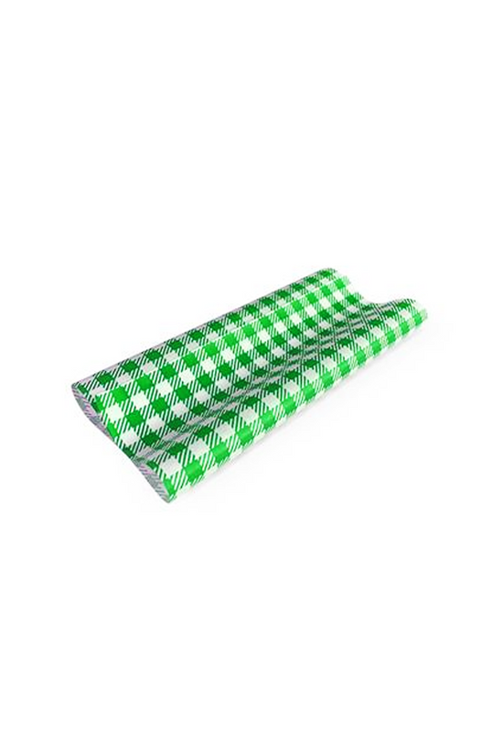 Giấy gói thực phẩm GP Gingham Blue 190x150mm - 400/gói