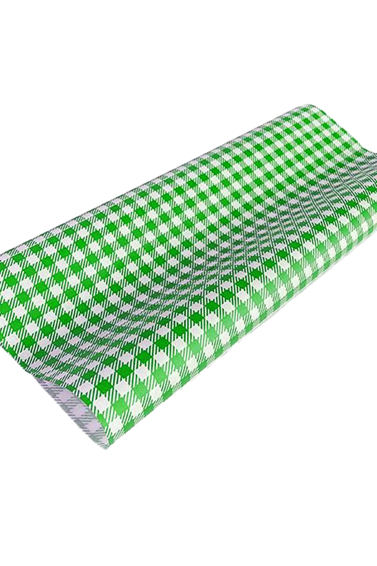 Giấy gói thực phẩm GP Gingham Blue 400x330mm - 200/gói