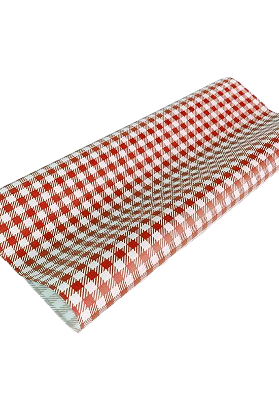Giấy gói thực phẩm GP Gingham Blue 400x330mm - 200/gói
