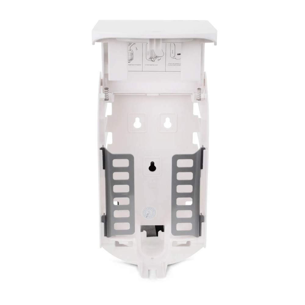 White Manual Push Foaming Soap Dispenser – High Capacity