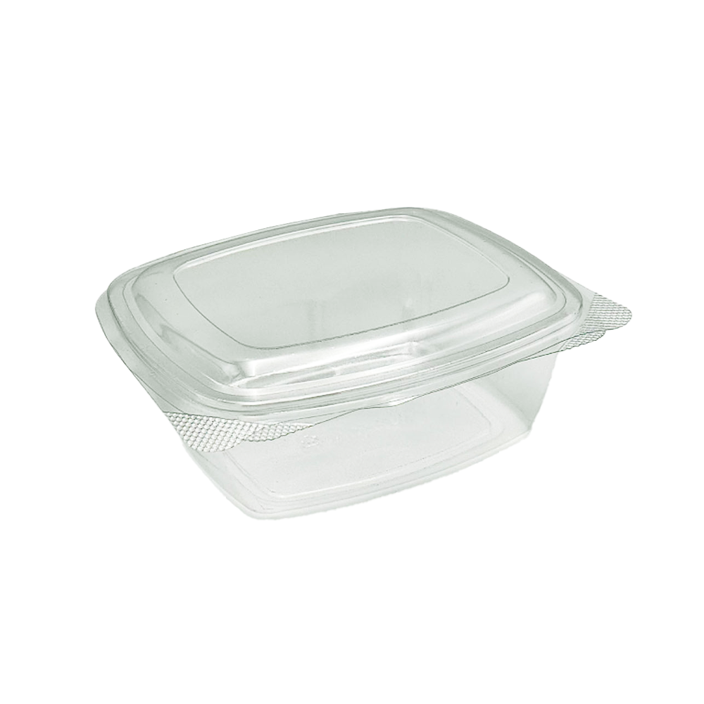 48oz/1420mL Fresh Seal Anti-Fog Hinged Lid Container