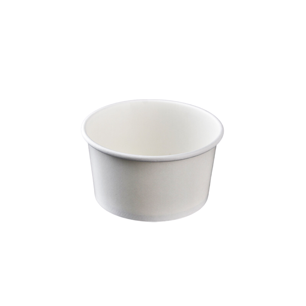 4oz/120mL PE Coated Ice Cream White Paper Cup