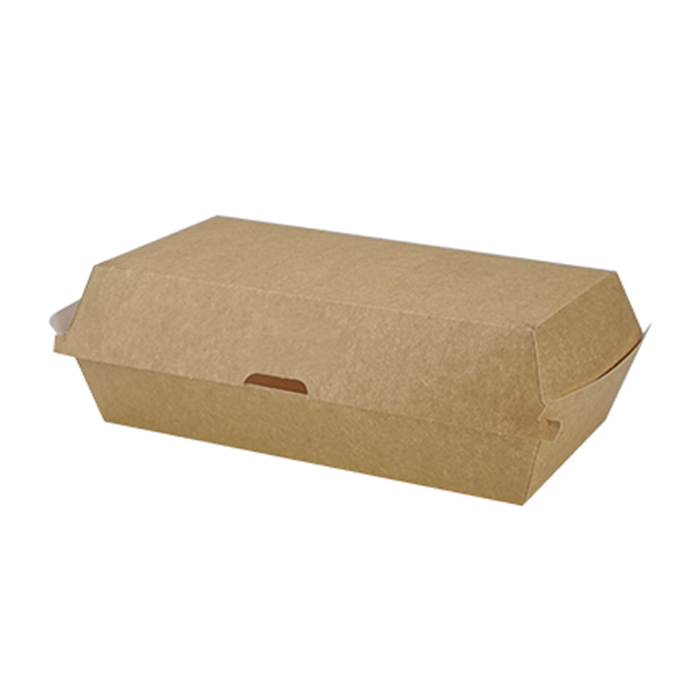 Cardboard Takeaway Clam Kraft Large