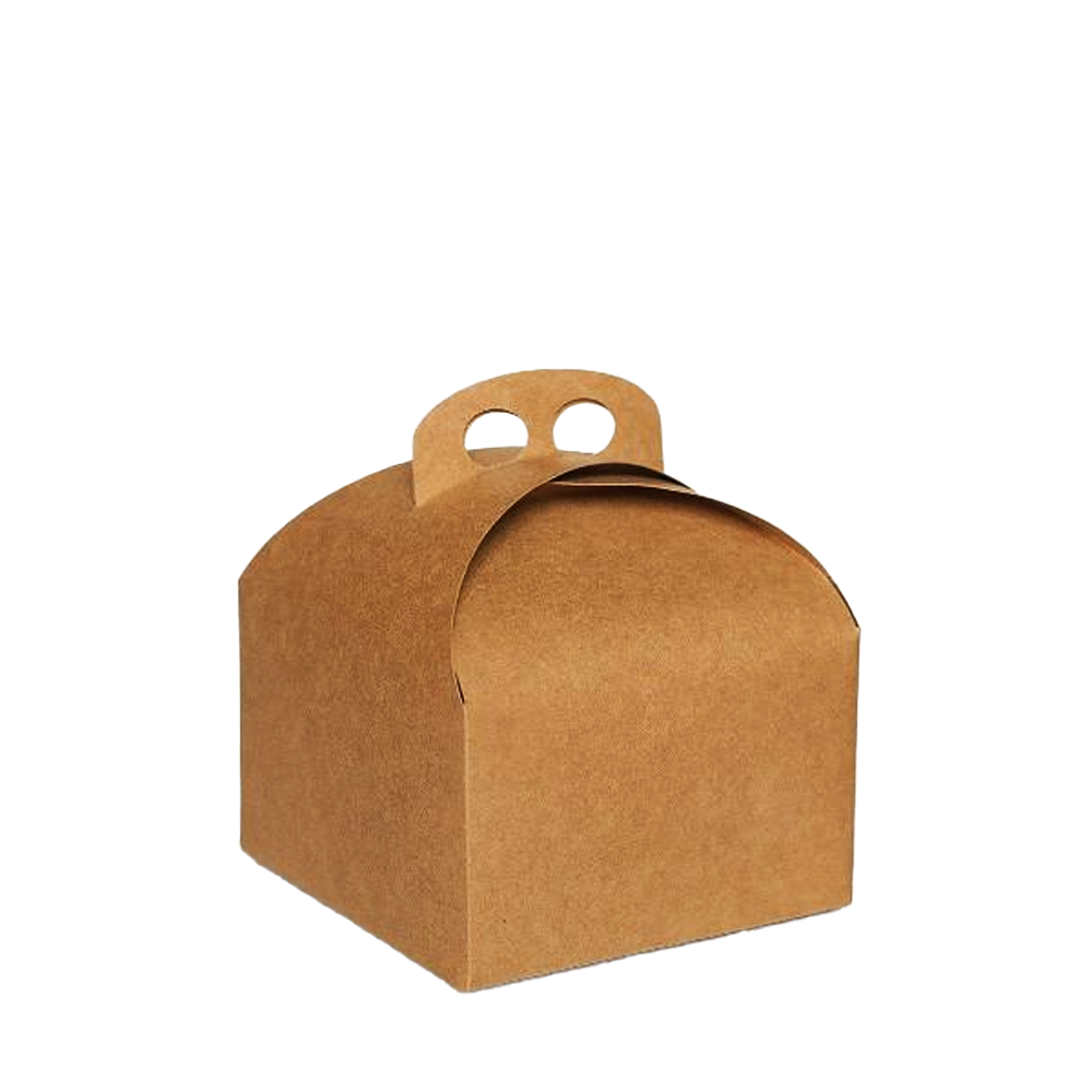 Large Kraft Cake Box With Handle