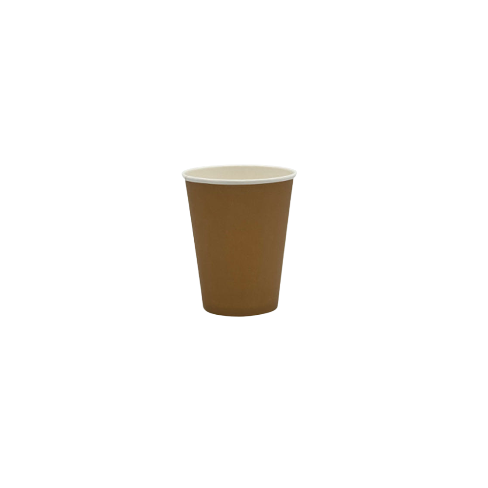 12oz/355mL PE Coated SW (D/90mm) Paper Cup Kraft