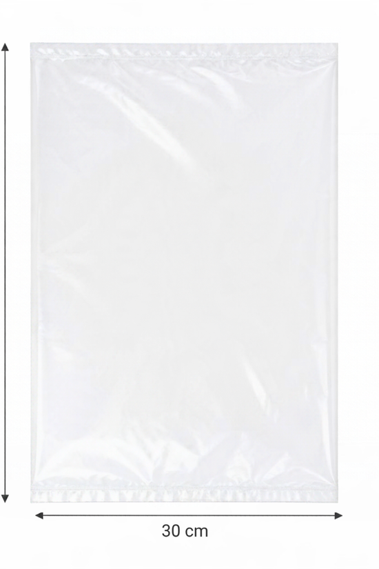 Clear LDPE Plastic Bags – 50 x 30cm (Pack of 100)